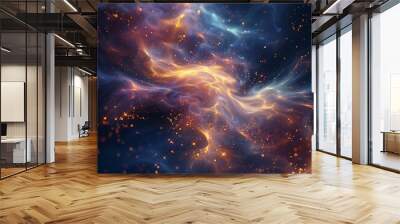 lights of space Wall mural