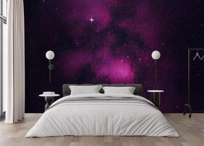 Abstract space nebula backgrounds. IA technology Wall mural