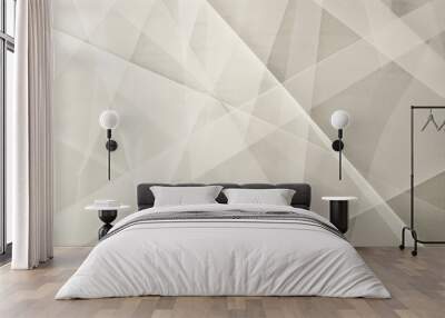 Minimalist chiasmas design with thin, elegant lines crossing over a textured paper background Wall mural