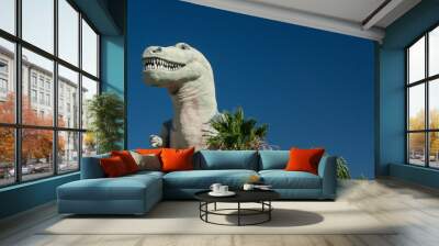 Landmark of a TREX Wall mural