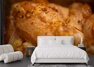 Raw Chicken Wings Wall mural