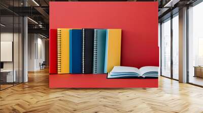 Books and notebooks Wall mural