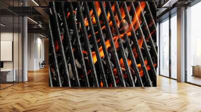 Charcoal fire grill Wall mural