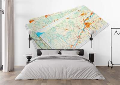 maps Wall mural