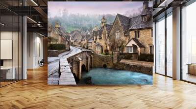 Castle Combe, England Wall mural