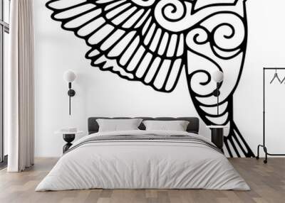 Beautiful digital vector art and graphics Wall mural