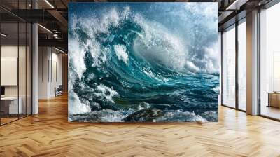 Ocean wave Wall mural