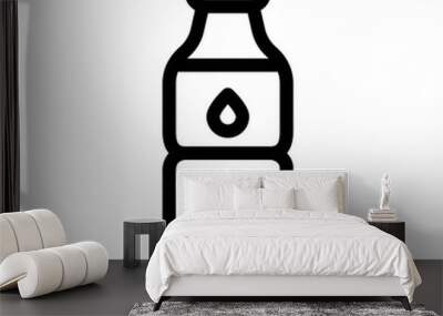 water icon Wall mural