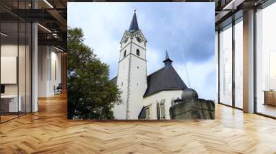 kirche in königswiesen in perg in österreich Wall mural