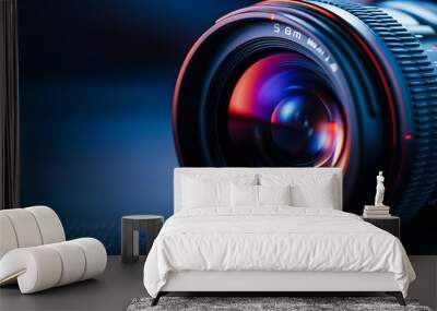 camera lens Wall mural