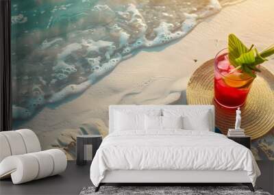 fresh summer drink Wall mural