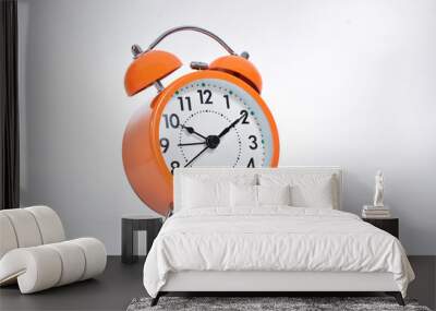 Orange Wake Up Call Wall mural