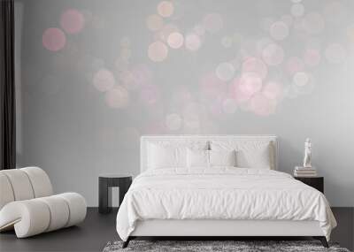 abstract blurred bokeh light Wall mural