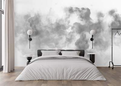 realistic smoke element, mist effect element Wall mural