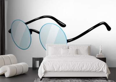 Symbol from the book about Harry Potter glasses. Vector illustration for great design for any purpose. Wall mural