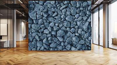 Gravel texture as background Wall mural