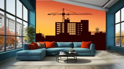 construction industry Wall mural