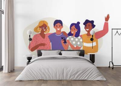 friends Wall mural