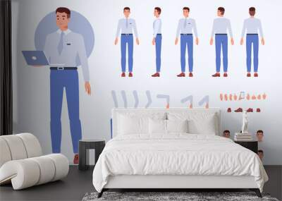 man character Wall mural