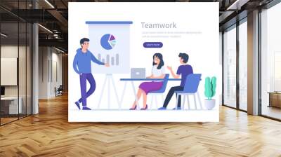 teamwork Wall mural