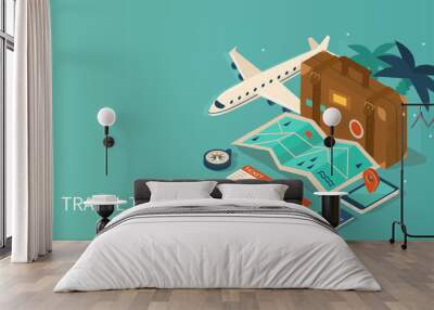 travel Wall mural