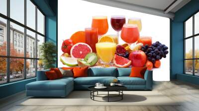 Fruit and vegetable juice Wall mural