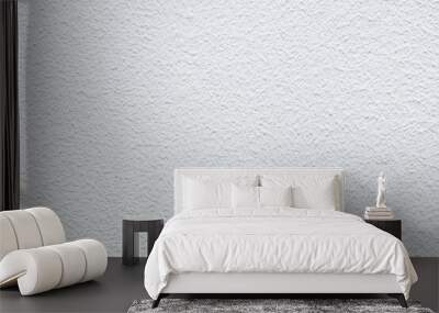 White plastered wall texture, white rough dry wall texture as background Wall mural