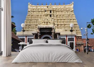  Shri Padmanabhaswamy temple, Trivandrum, Kerala, India Wall mural