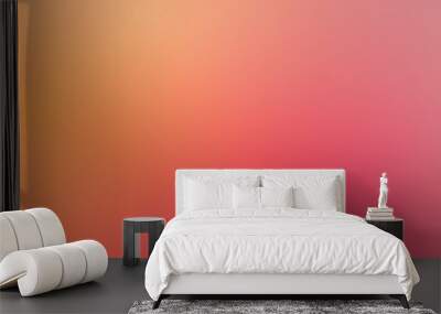 Pink, Yellow and Orange Colors Abstract Background Wall mural