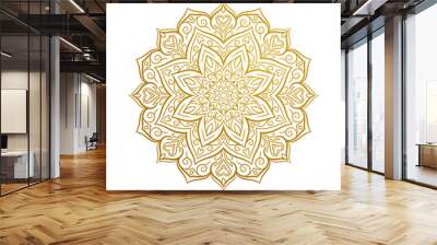 Vector Beautiful Mandala decorative element. Wall mural