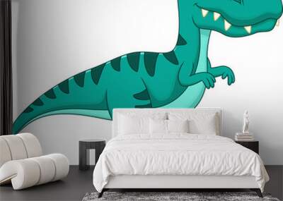 Tyrannosaurus cartoon Wall mural