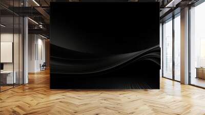 Black Presentation Slide Background
 Wall mural