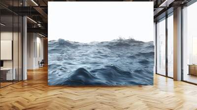 ocean waves water sea nature seascape horizon aquatic blue white sky texture surface environment outdoors motion natural scenic ripples foam wave crest  Wall mural