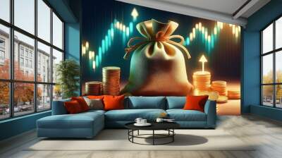 christmas candles Wall mural