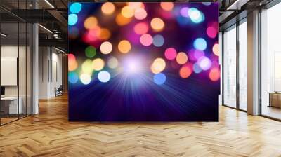 abstract bokeh background Wall mural