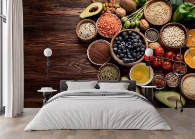 pepper and spices Wall mural