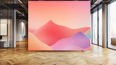 Colorful background, magic background wallpaper Wall mural