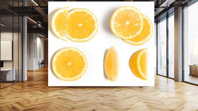 lemon fruit vegetable summer tropical juicy in set collection isolated, healthy and diet organic kitchen food nutrition concept Wall mural