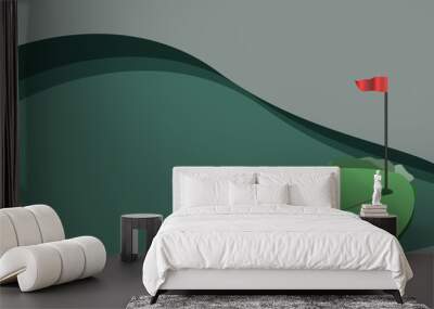 Golf Wall mural