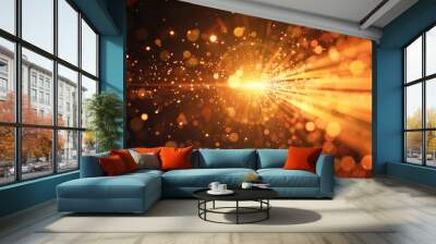 Abstract of lighting for background.abstract of digital lens flare background Wall mural