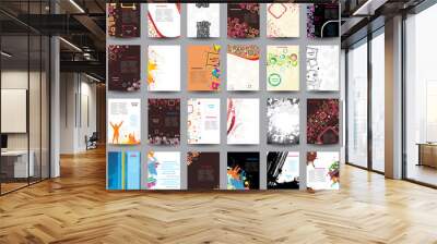 Mix collection Flyers Wall mural