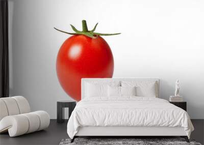 tomato isolated on white background pizzutello tomato Wall mural