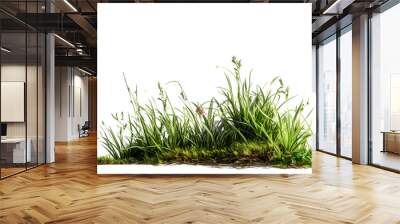 green grass, generative ai generated Wall mural