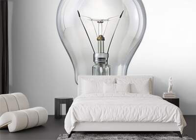 light bulb Wall mural