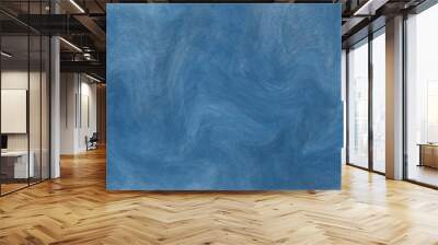 raster illustration background blue, texture Wall mural