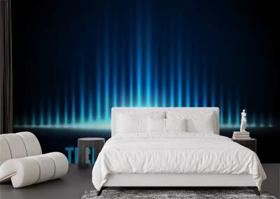 Abstract technology background Wall mural