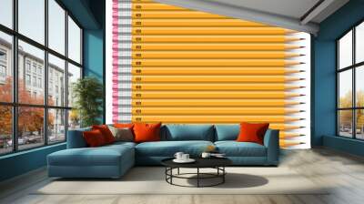 pencils set Wall mural