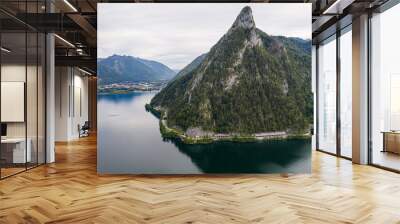 Traunsee lake in Gmunden Wall mural