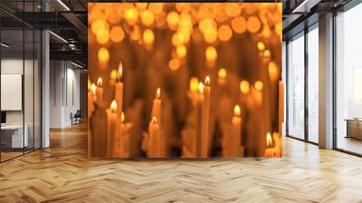 candles Wall mural