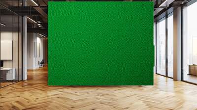 green biliard cloth color texture close up Wall mural